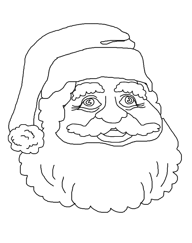 Święty Mikołaj kolorowanki